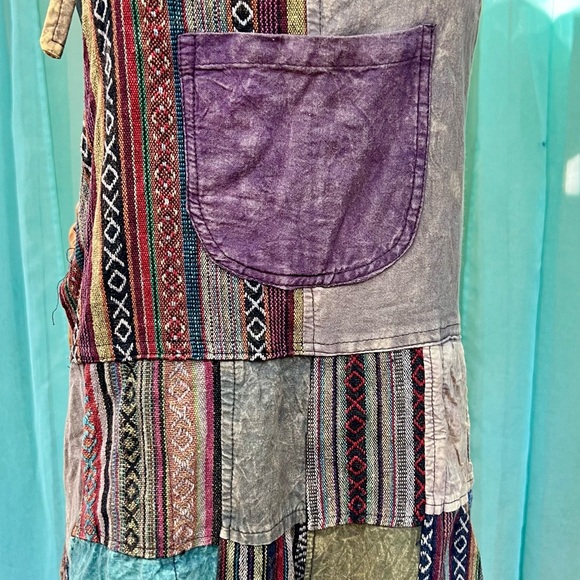 Kathmandu Multicolor Patchwork Pants - Picture 2 of 6